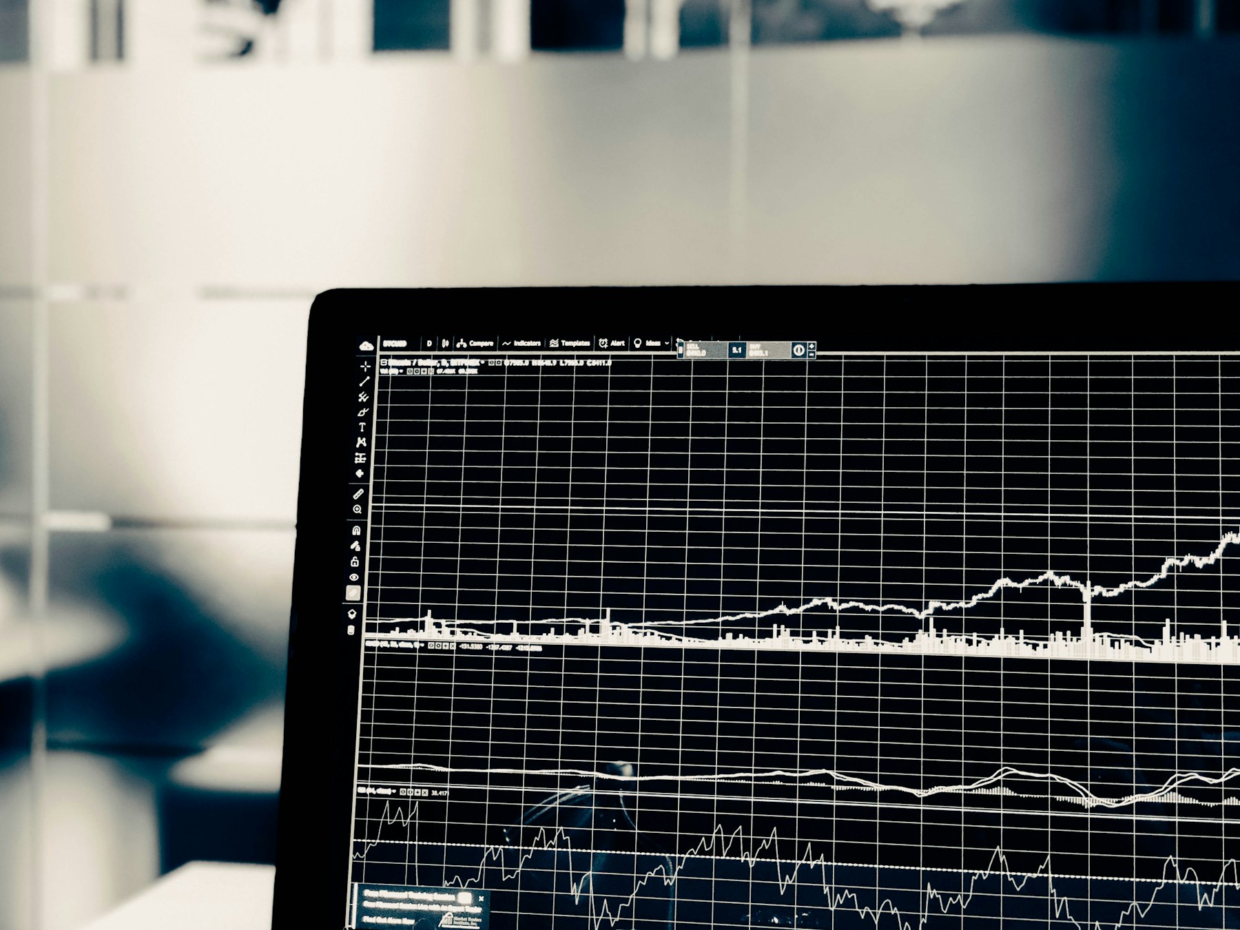 Live operational data dashboard representing the diagnostic phase of an AI transition